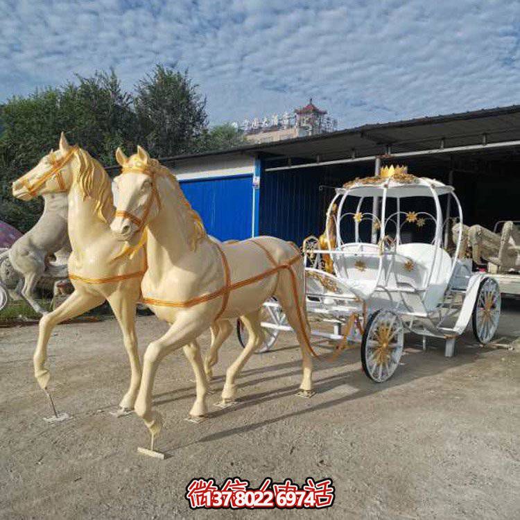 玻璃鋼仿真動物馬車，讓您的公園和游樂場更具吸引力