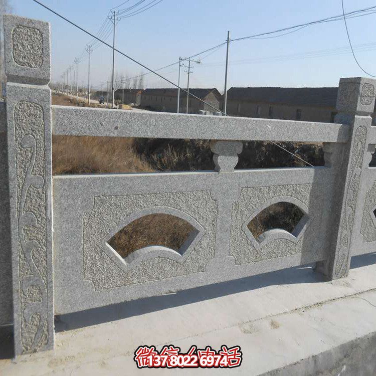 精美大理石護欄雕塑，讓戶外河道更加美觀