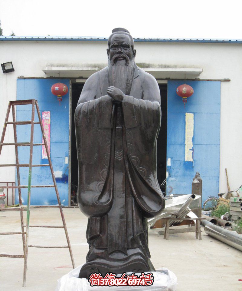 走進(jìn)古典文化，探索老子青銅雕塑之美