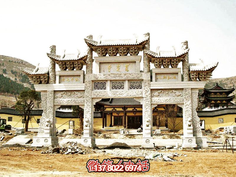 仿古斗拱牌坊，裝點(diǎn)您的景區(qū)、寺院門前